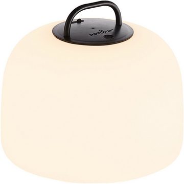 Nordlux LED Stehlampe Kettle, Dimmer, Dimmfunktion, USB-Anschluss mit Ladefunktion, LED fest integriert, Warmweiß, inkl. LED, Batterie, integrierter Dimmer, Außen und Innen