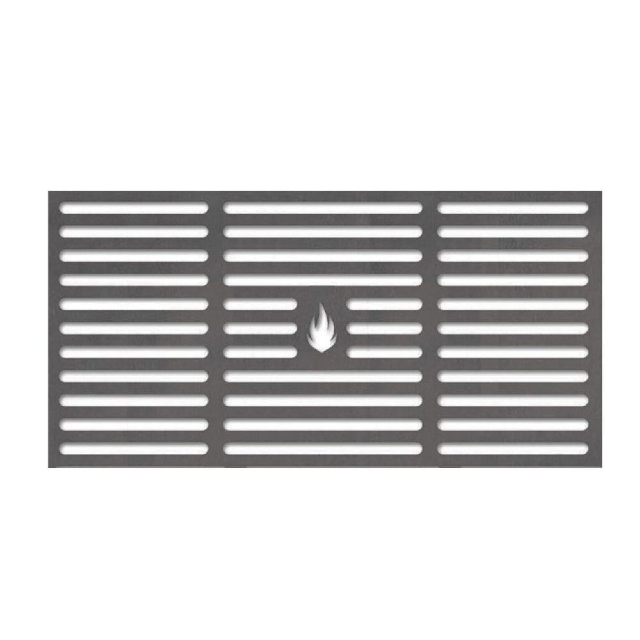 Feuerfest 123 GmbH Grillrost Grillrost aus Stahl 43 x 21 cm passend für Broil King**