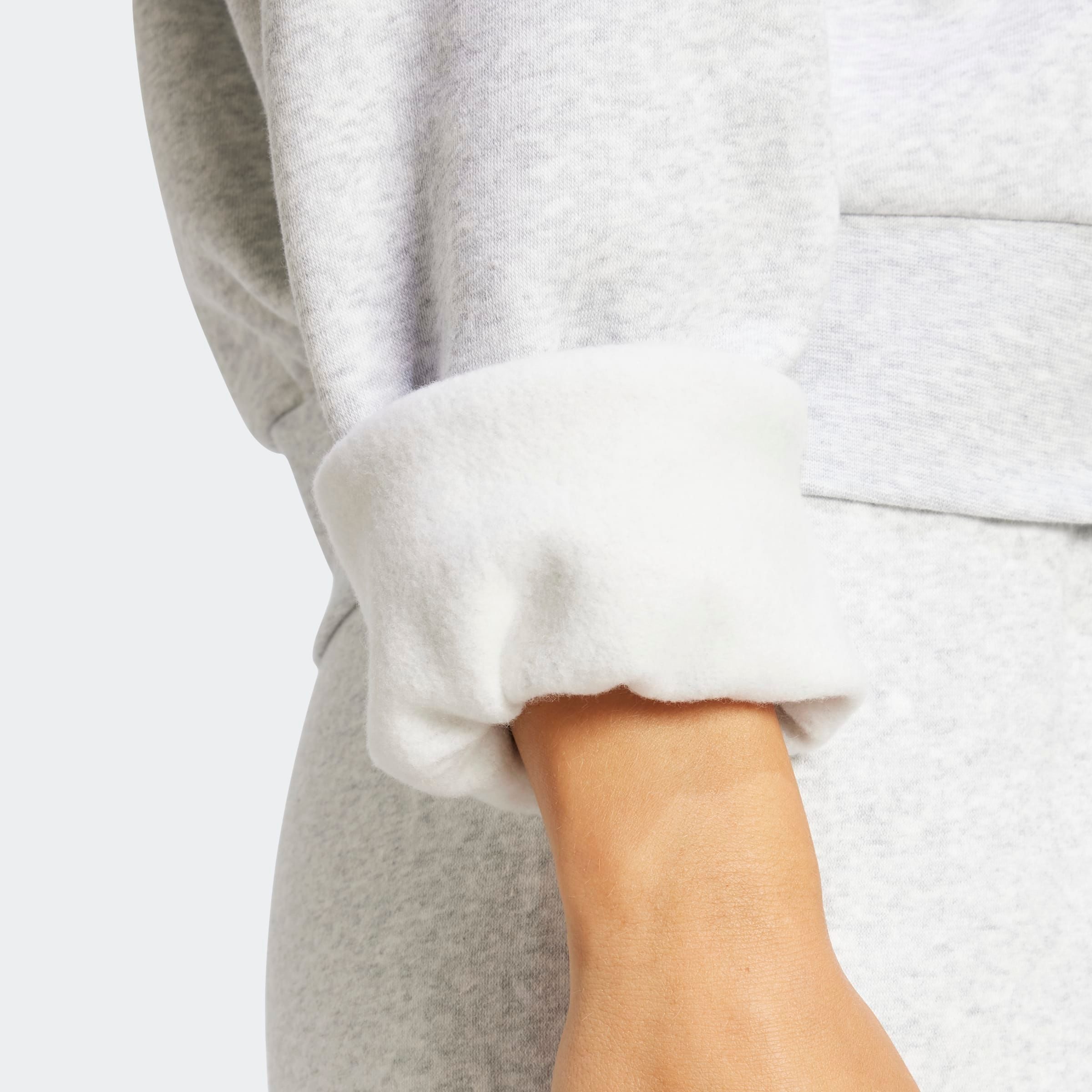 adidas Sportswear Sweatshirt ESSENTIALS SMALL LOGO FEELCOMFY mit flauschiger Innenseite – Bild 3 von 5