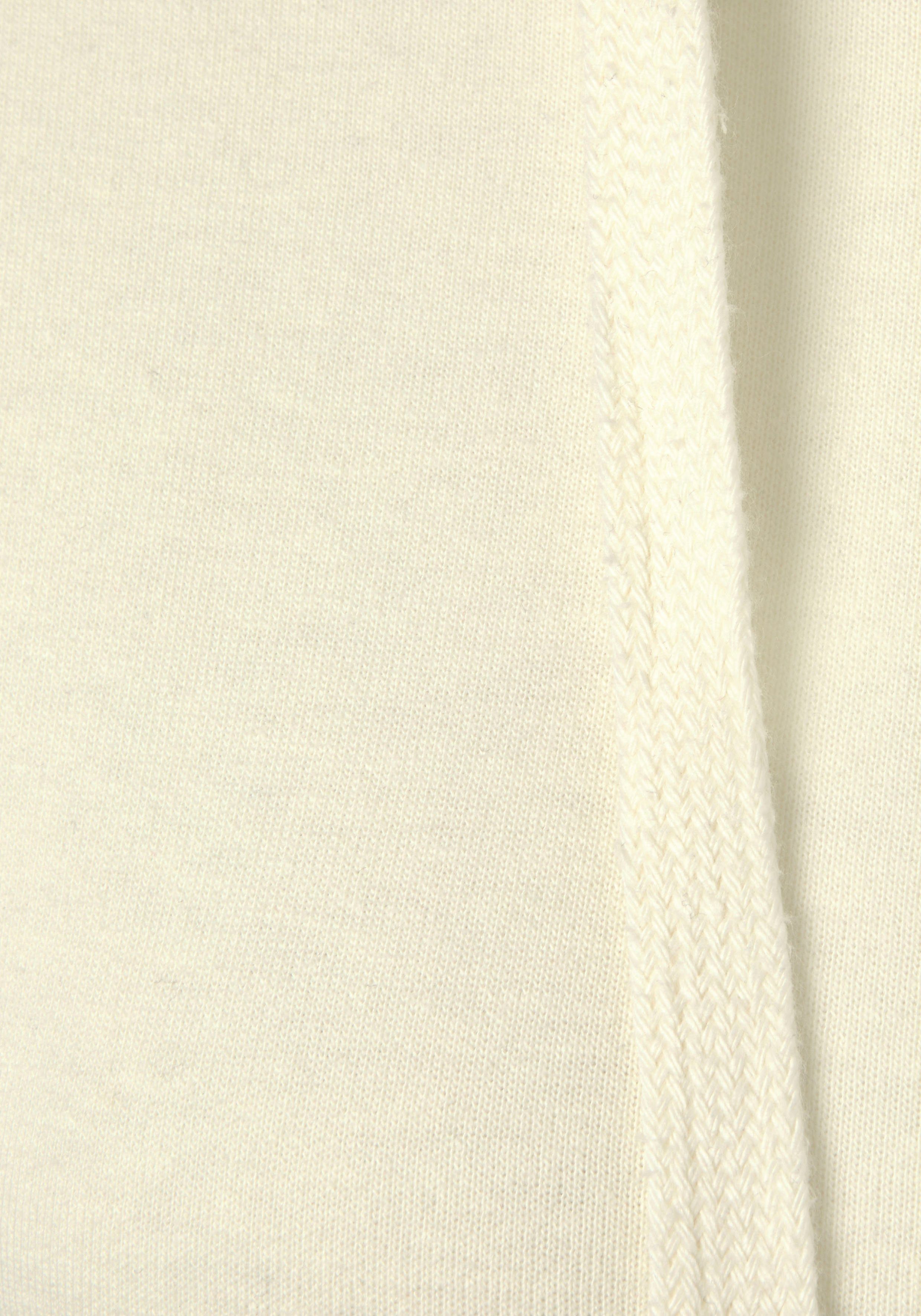 Vivance Hoodie (1-tlg) Hoodie mit Kontrast Einsätzen, Loungeanzug