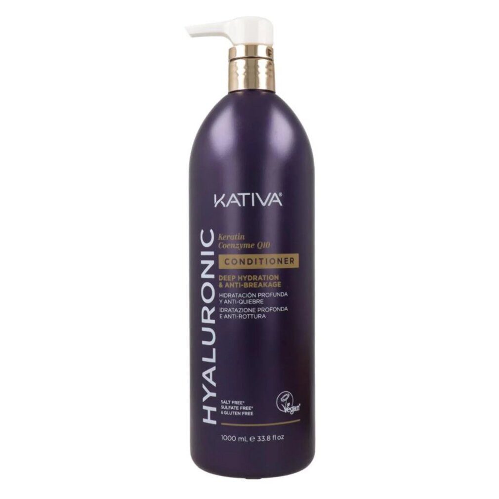 Kativa Haarspülung Hyaluronic Keratin y Coenzyme Q10 Conditioner 1000ml