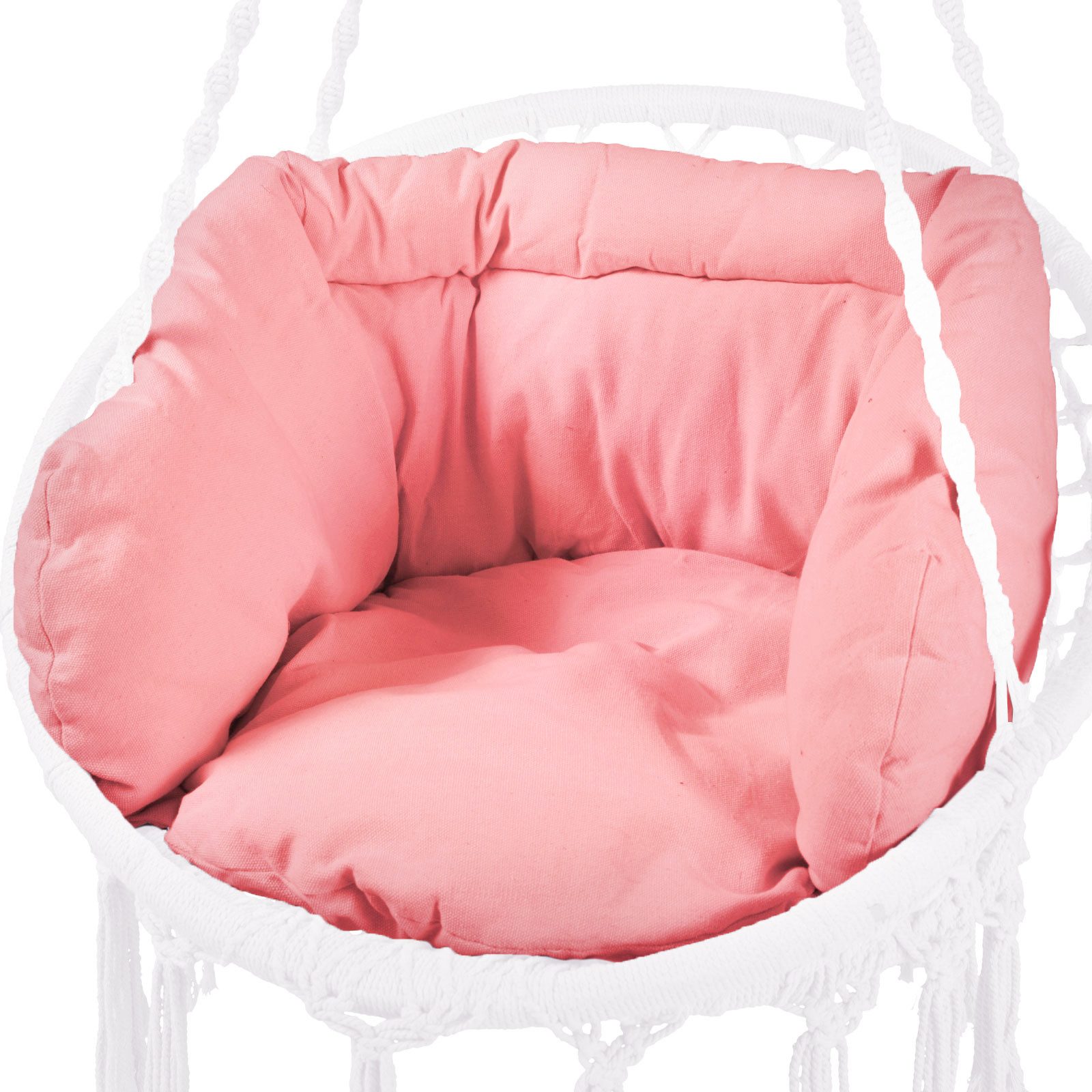 SVITA Sitzauflage, Hängesessel, Sitzkissen, Polster, Gartensessel, Rosa günstig online kaufen