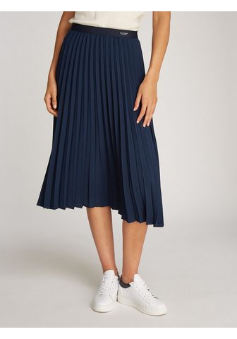 TOMMY HILFIGER Plisseerock FLUID PLEATED PULL ON midi...