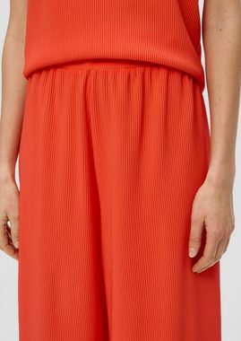 s.Oliver 3/4-Hose Regular: Plissierte Culottes aus Jersey