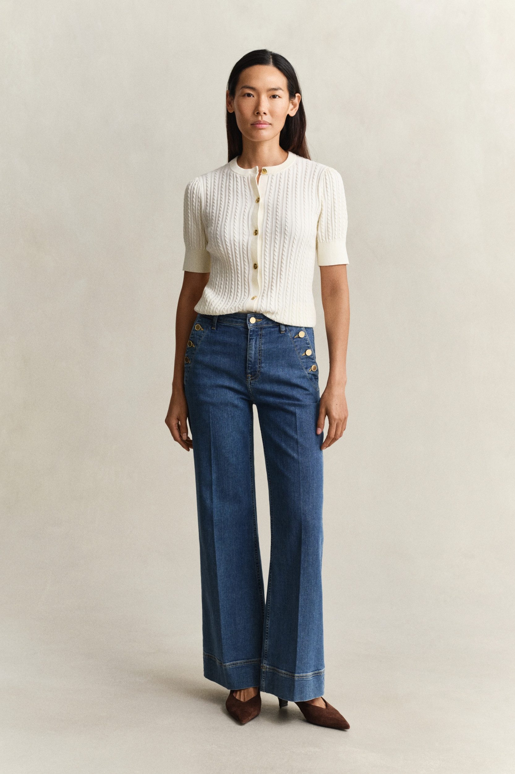 Gant 5-Pocket-Jeans FLARE NAUTICAL JEANS