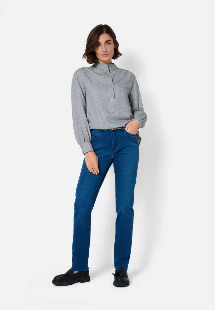 Style blau CAROLA 5-Pocket-Jeans Brax