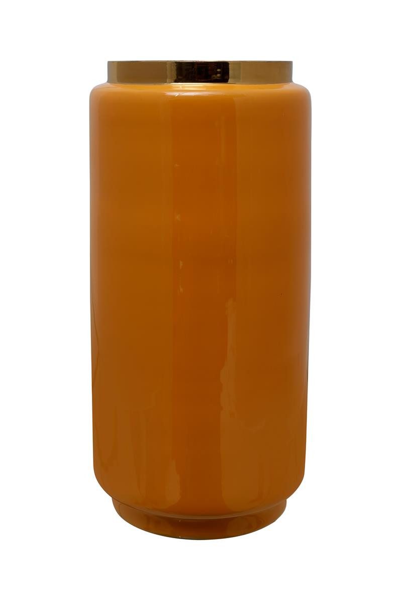 Qiyano Dekovase Bodenvase Viole 300 Orange