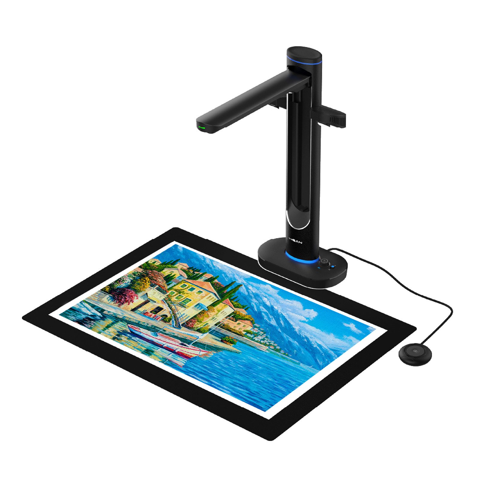 Viisan 48MP A2 Hochauflösender Buchscanner, Fotoscanner Buchscanner