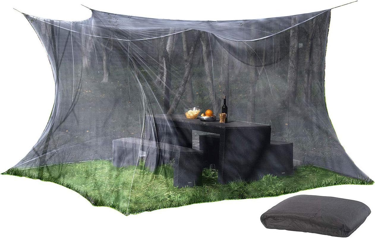 infactory Moskitonetz 300x300x250cm Zelt Doppelbett Fliegengitter günstig online kaufen