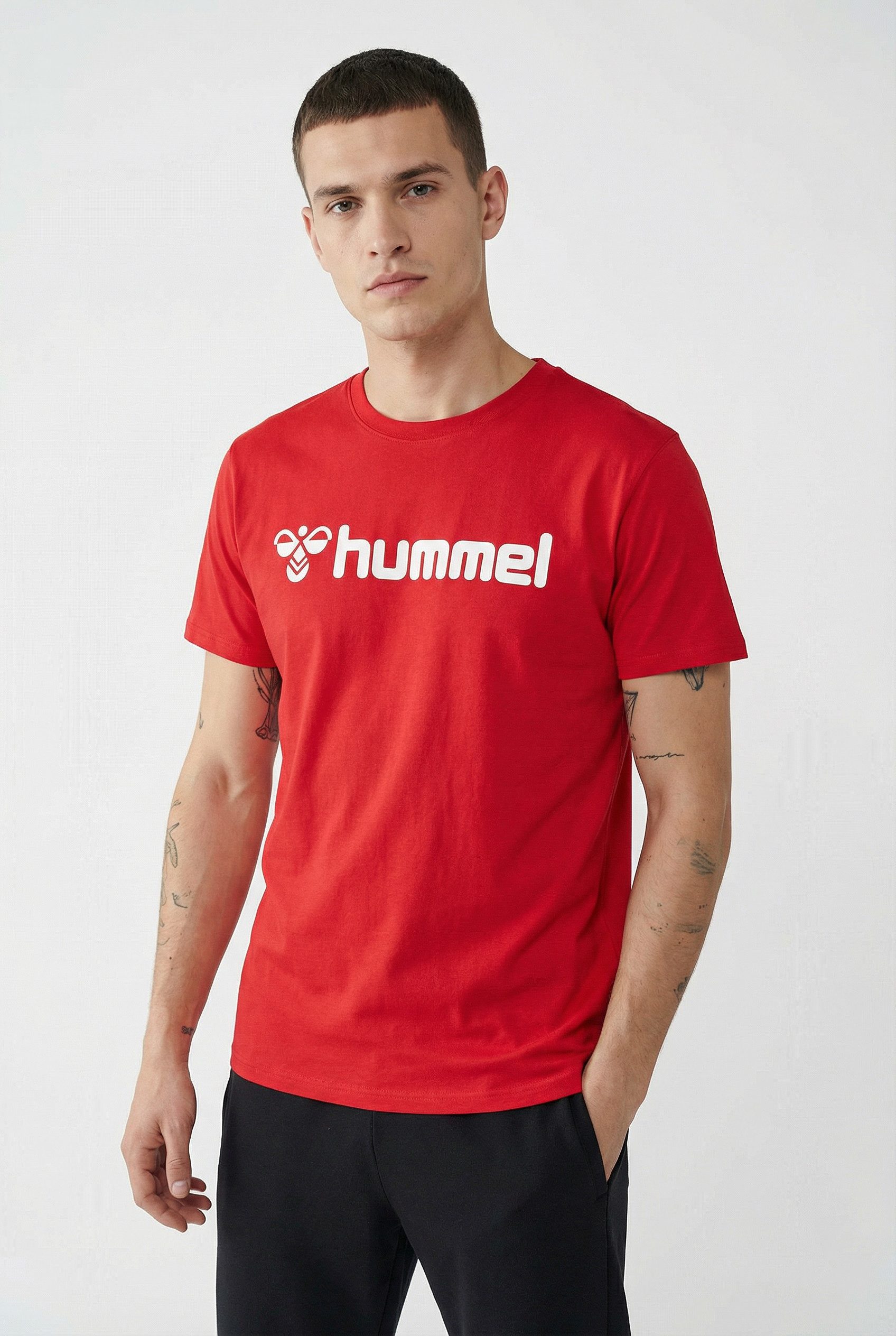 hummel T-Shirt HMLGO 2.0 LOGO T-SHIRT Kurzarm, mit Rundhalsausschnitt, aus Baumwolle