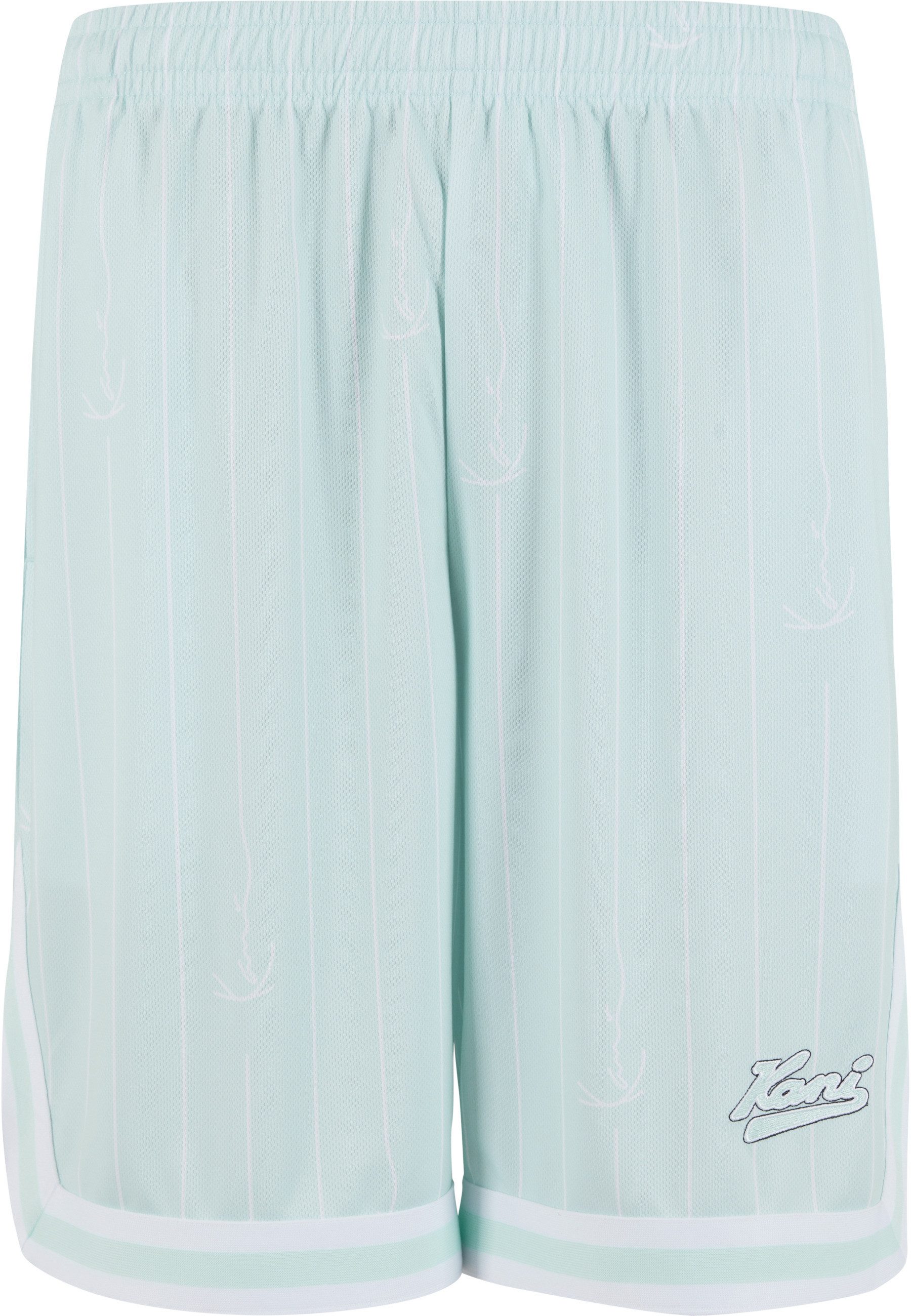 Karl Kani Shorts Karl Kani Small Varsity Logo Pinstripe Mesh Shorts (1-tlg)