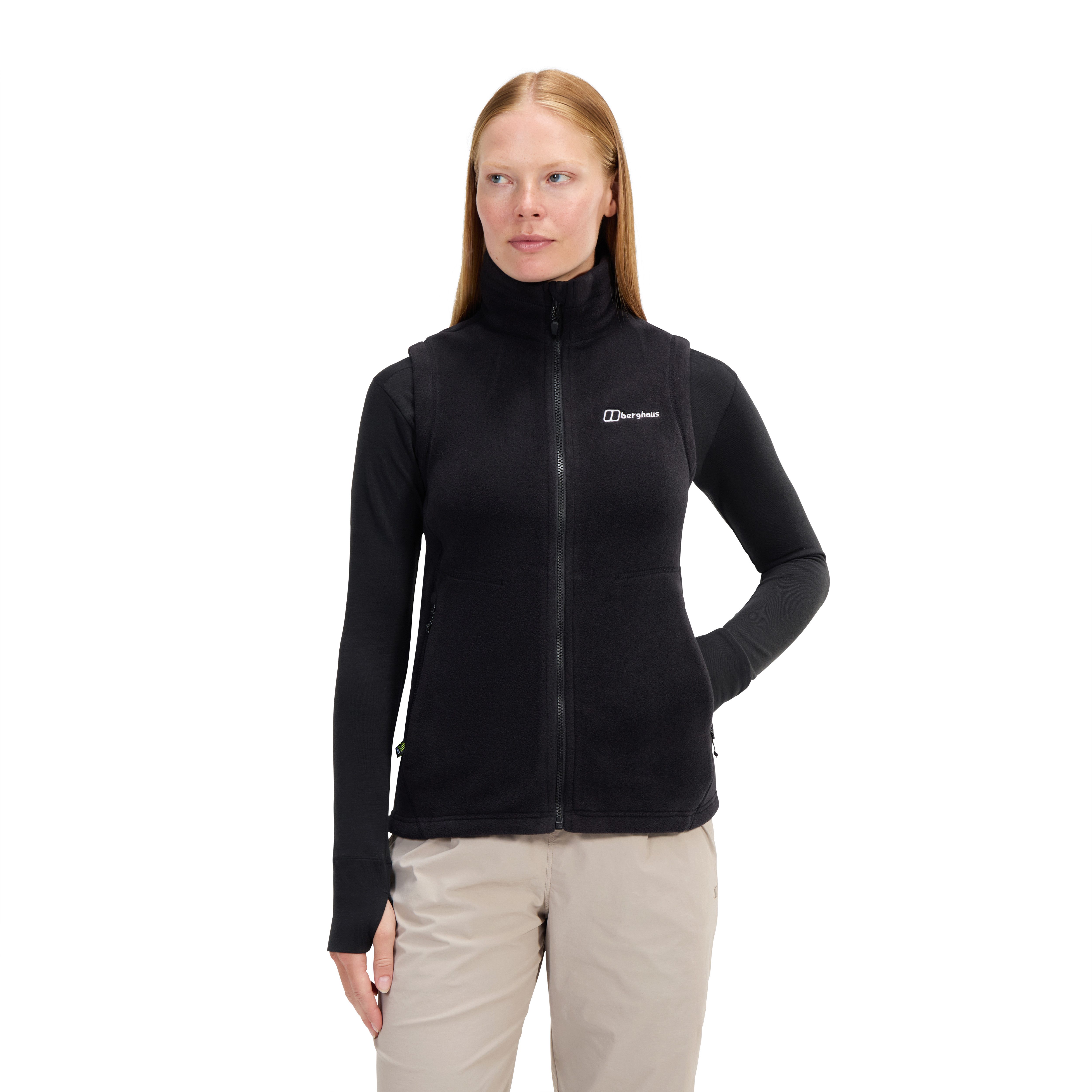 Berghaus Fleeceweste PRISM PT IA FL VEST AF aus Polartec® Classic-Fleece, mit InterActive-Reißverschluss