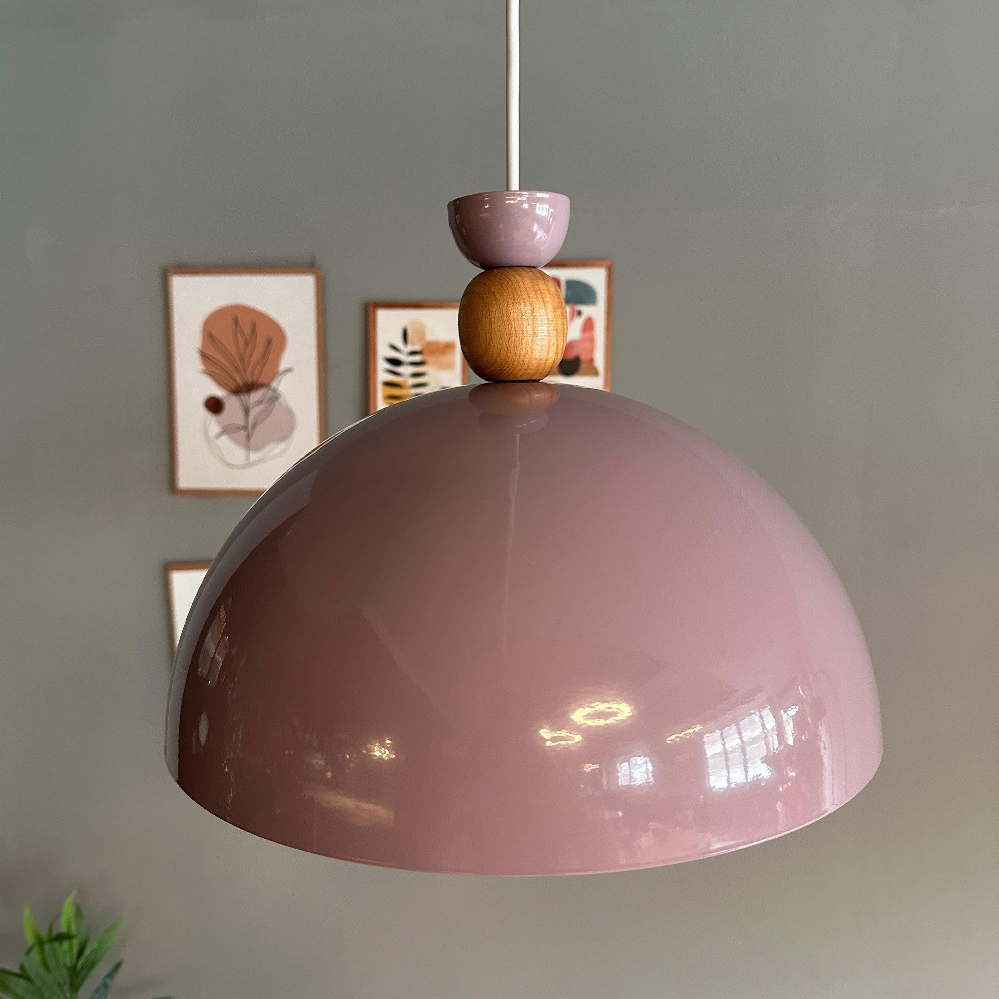 Bamyum Pendelleuchte Pendelleuchte Yimpi Hängelampe Industrial Ø30 cm, E27, günstig online kaufen