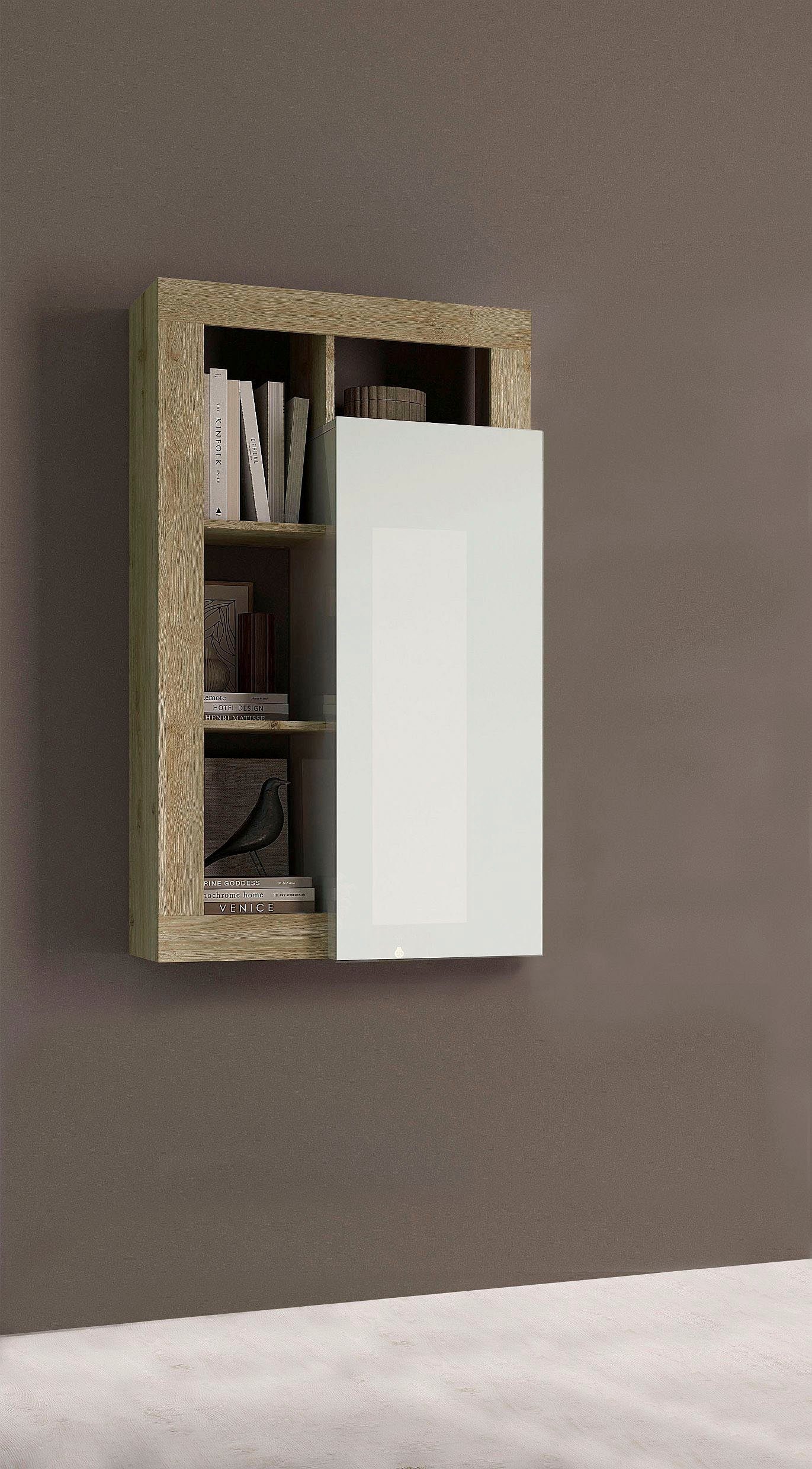 Home affaire Hängevitrine Hamburg, Breite 69 cm Höhe 126 cm