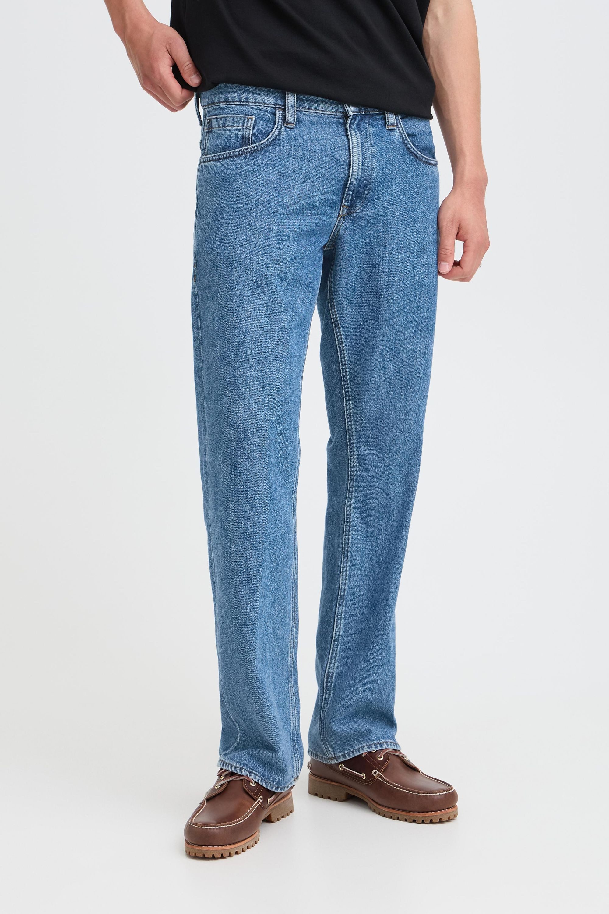 Blend Comfort-fit-Jeans BHFlake Jeanshose mit weitem Schnitt und geradem Bein - Flake Fit