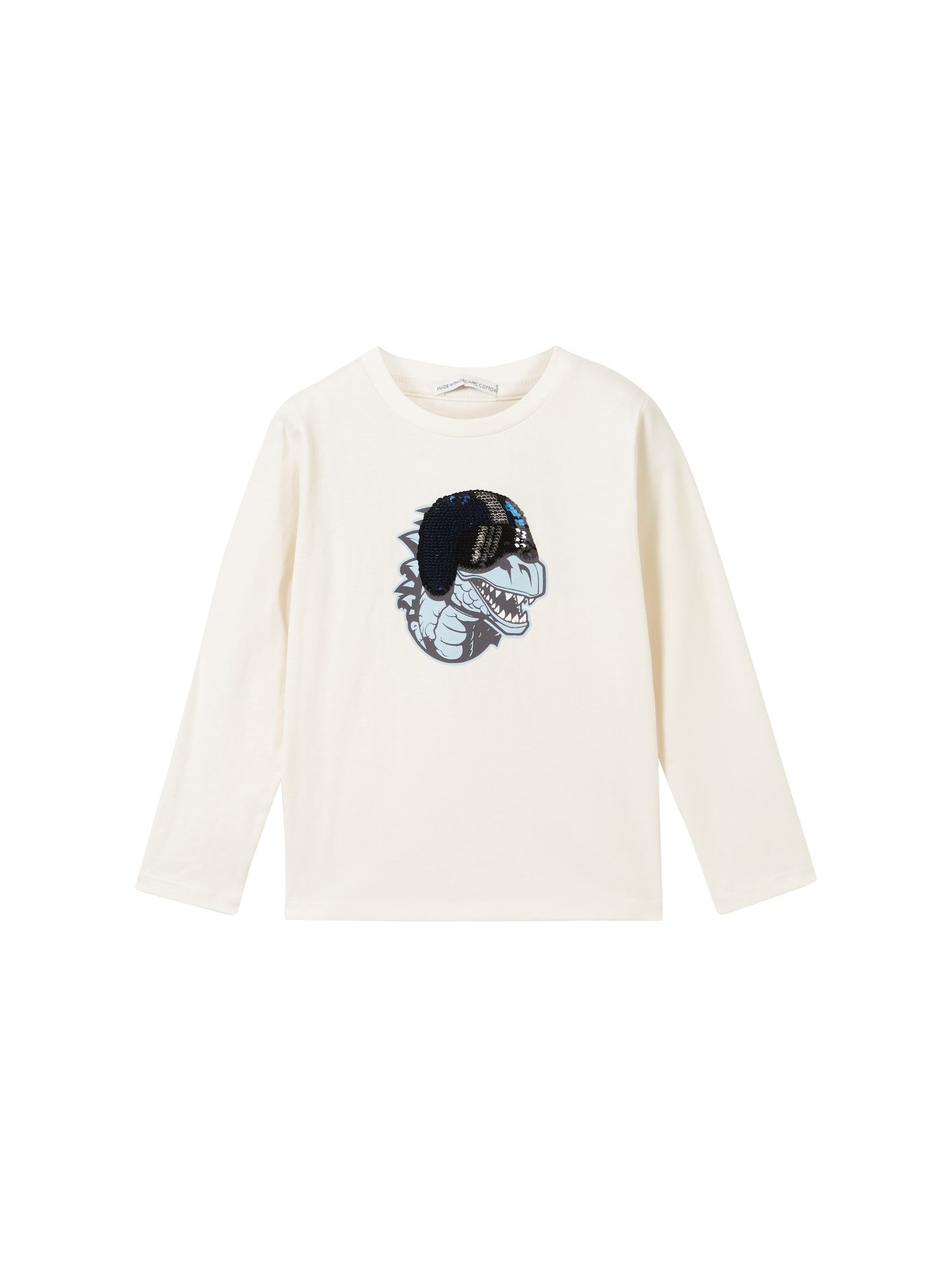 Langarmshirt Langarmshirt mit Wendepailletten
