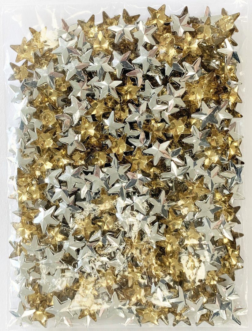 Eurosand Streudeko Deco SPIEGELSTERNE, Kunststoff, 15mm. 100ml.