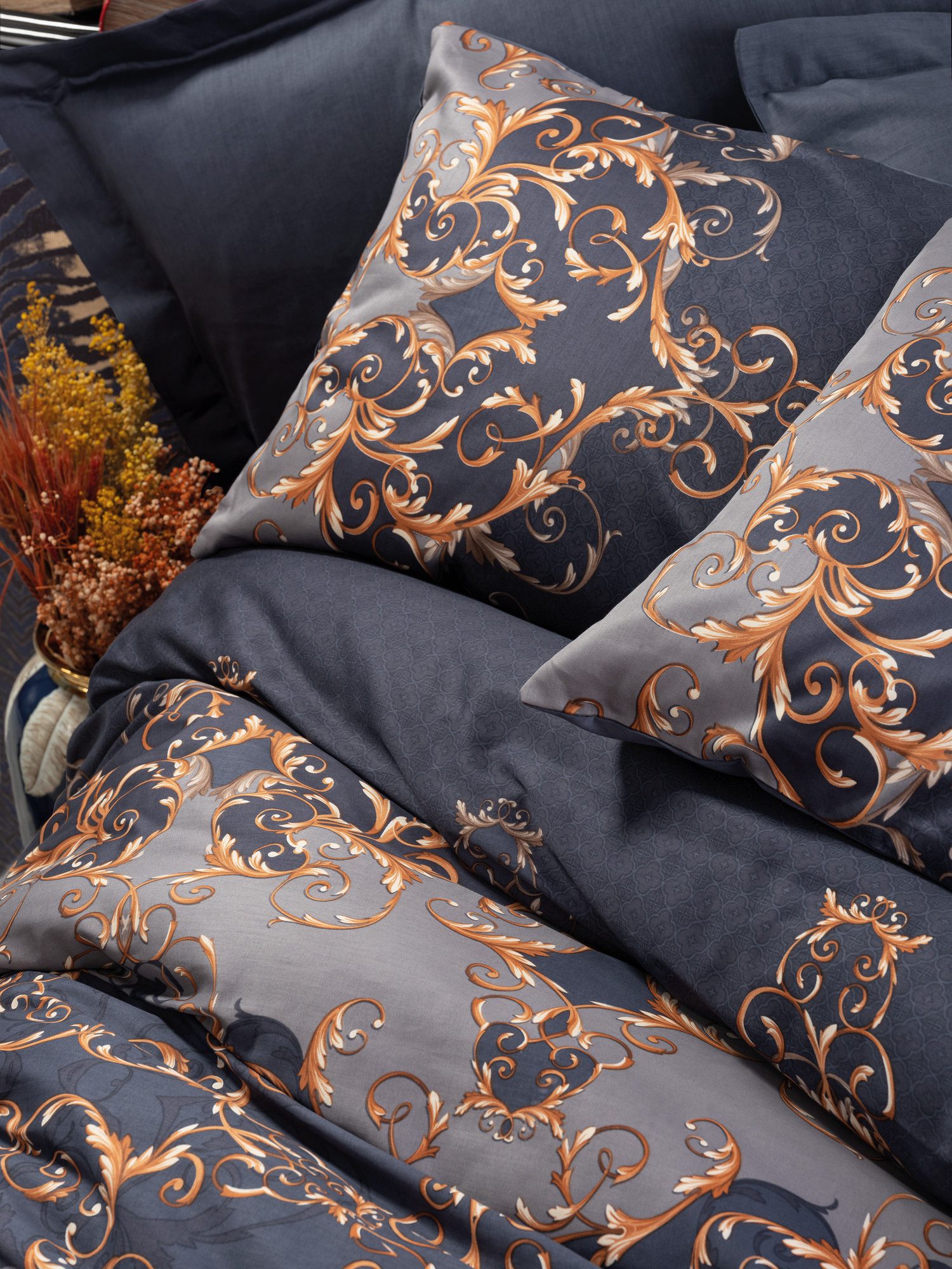L'Essentiel Maison Bettdecke + Kopfkissen 100% COTTON SATIN N3933 günstig online kaufen