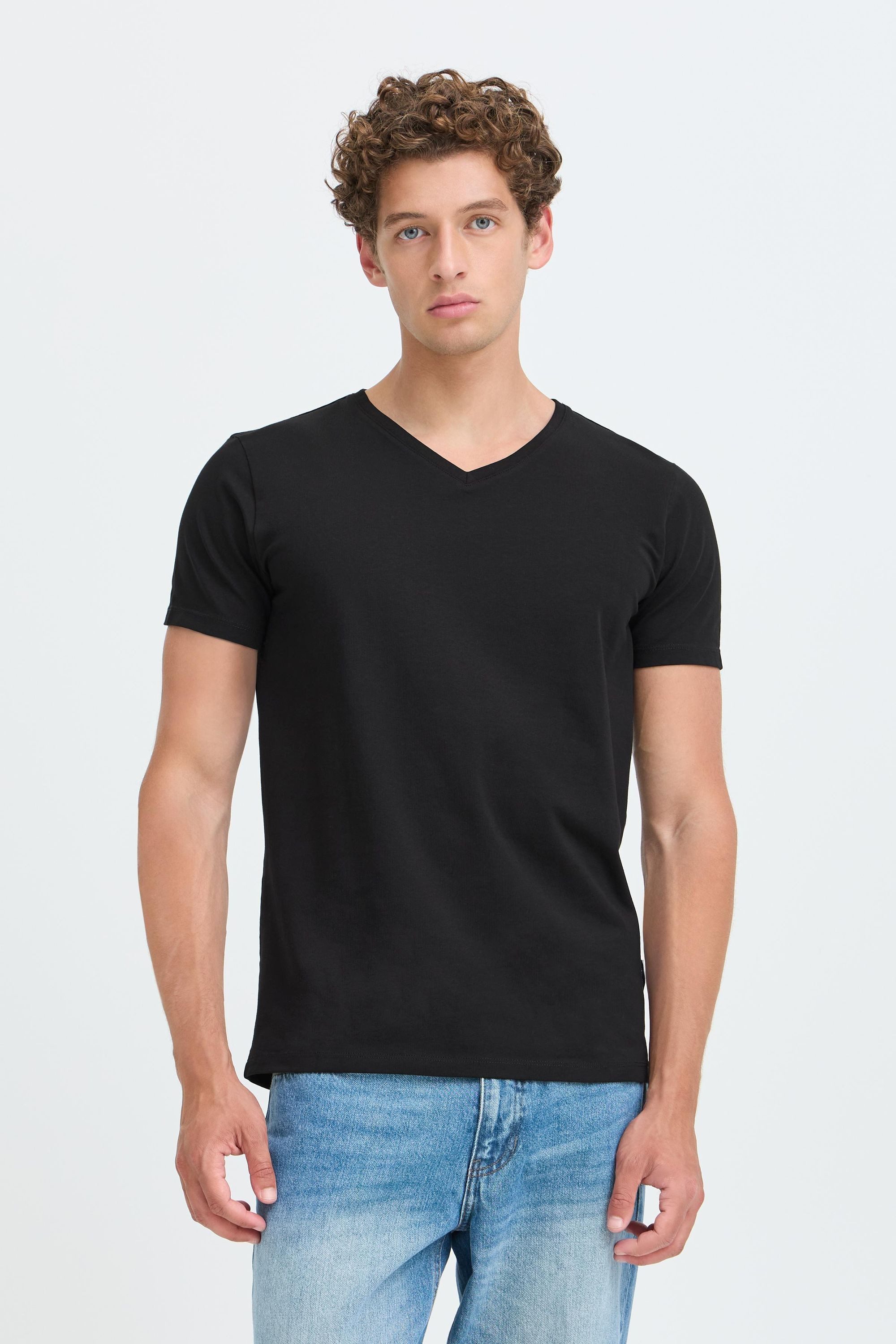 Casual Friday T-Shirt CFLincoln T-Shirt mit V-Ausschnitt