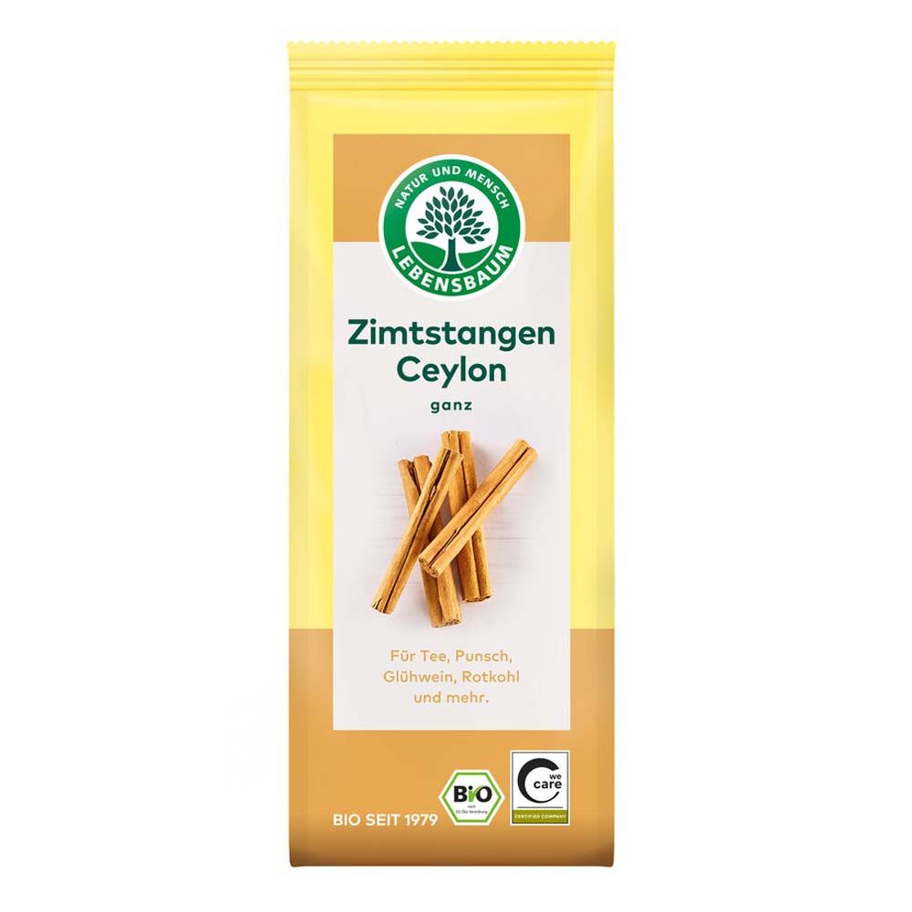 Lebensbaum Gewürz Zimtstangen Ceylon - ganz 6 Stück
