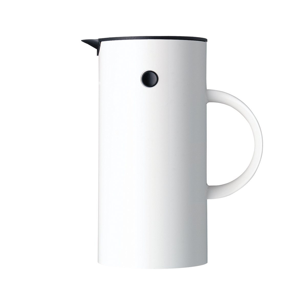 Stelton Kaffeebereiter Kaffeezubereiter 1L weiß, 1.00l Kaffeekanne