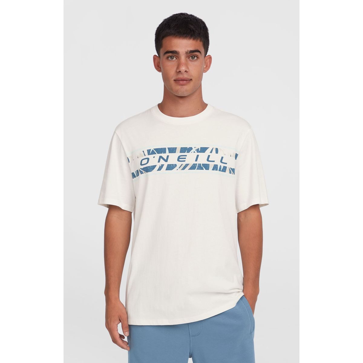 O'Neill Kurzarmshirt O'neill Front Graphic T-shirt Bequemes T-Shirt aus 100% Baumwolle mit wasserbasiertem Print, ideal