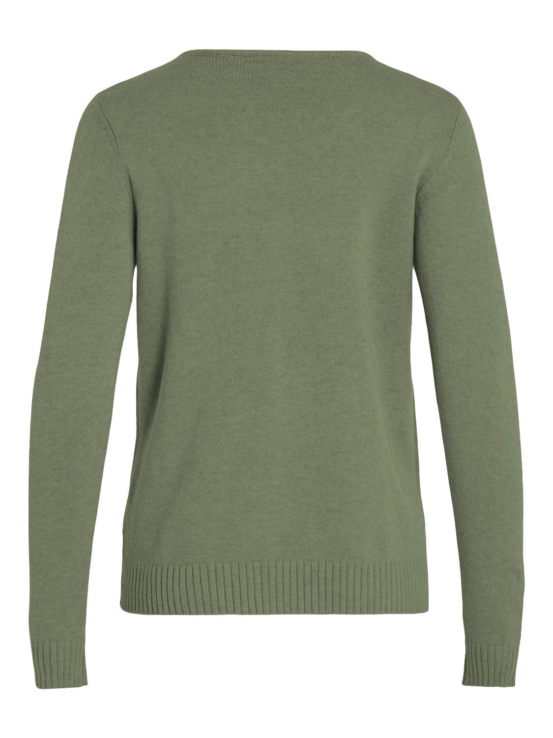 Vila Strickpullover Dünner Strickpullover Basic Stretch VIRIL VIRIL V-NECK günstig online kaufen