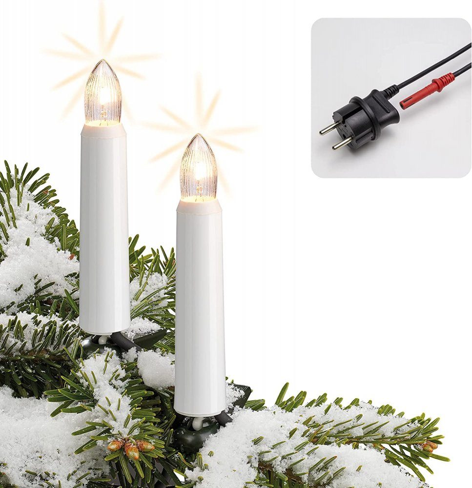 Hellum LED-Baum 50cm 60 BS weiß/kupfer innen - Lichterstube - Onlineshop  für Elektro-Zubehör