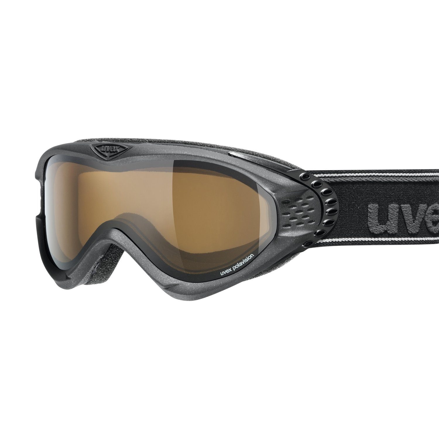 Uvex Snowboardbrille Onyx Pola Ski-/Snowboardbrille schwarz