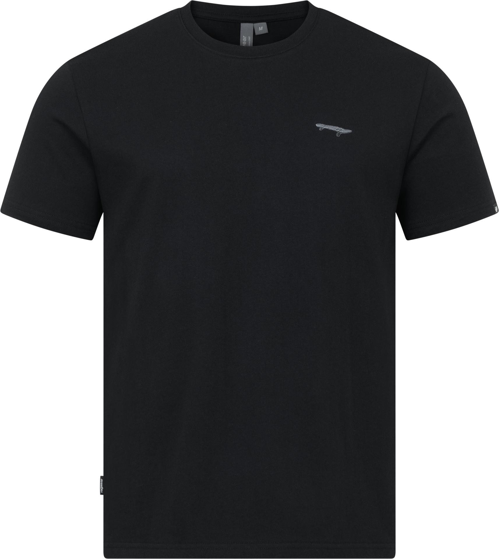 Ragwear T-Shirt Samms I Gots YOUMODO Kurzärmliges Shirt mit Skateboard-Stickerei