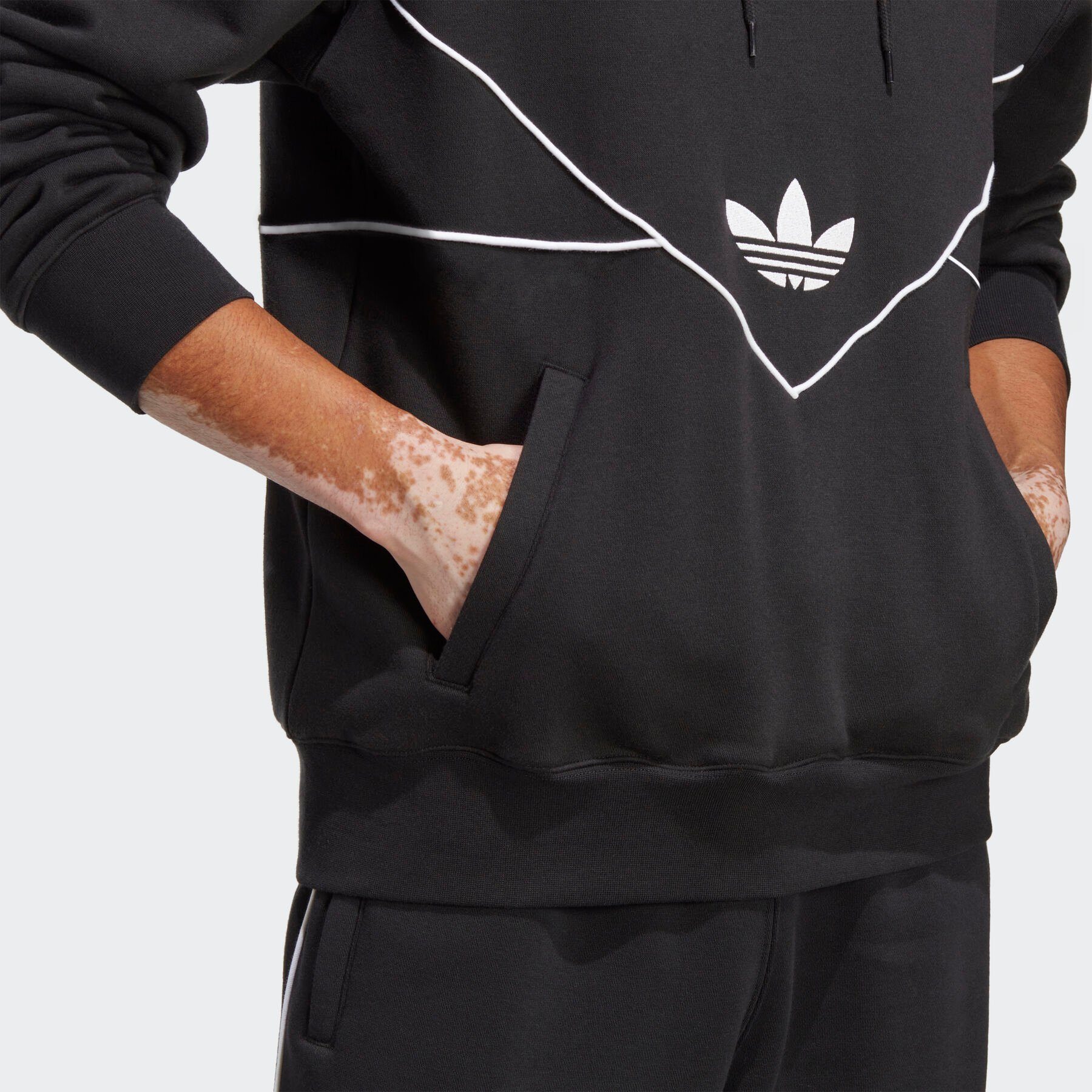 adidas Originals Kapuzensweatshirt HOODIE Black ADICOLOR SEASONAL ARCHIVE