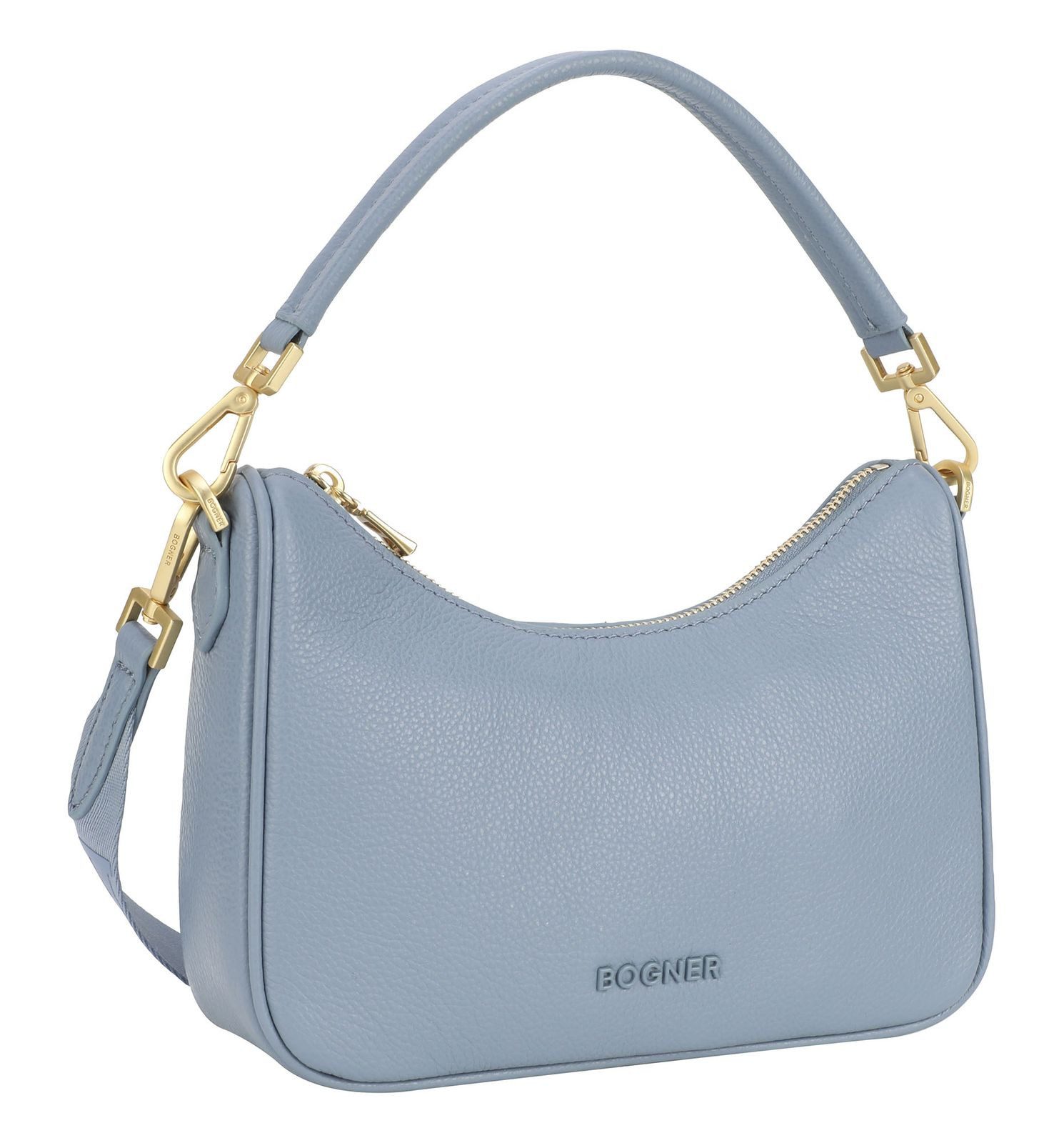 BOGNER Schultertasche Lora Shoulderbag, aus echtem Leder