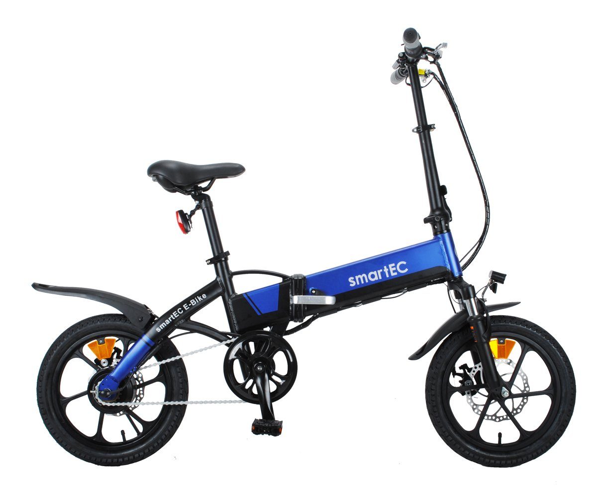 smartEC E-Bike »Camp-Mini«, Ohne Schaltung, Hinterrad-Nabenmotor 250,00 W,  Camp-Mini Pedelec, Klapprad, Li-Ion-Akku, 36V/10AH, Fahrunterstützung 25  km/h, Anfahrhilfe online kaufen | OTTO