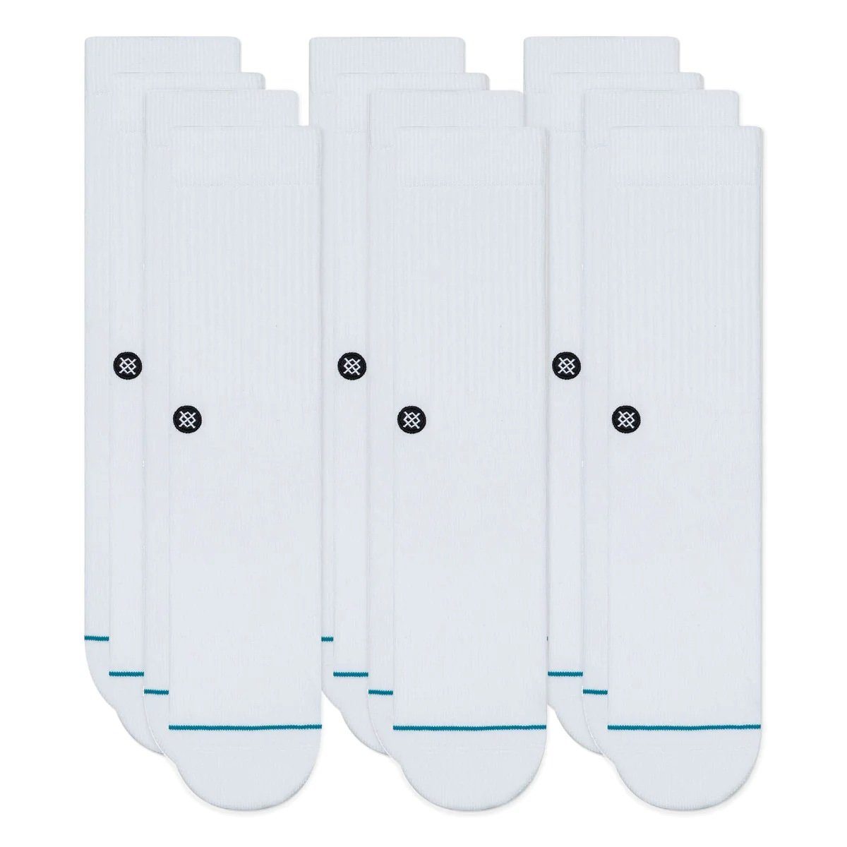 Stance Freizeitsocken ICON 6 PACK White