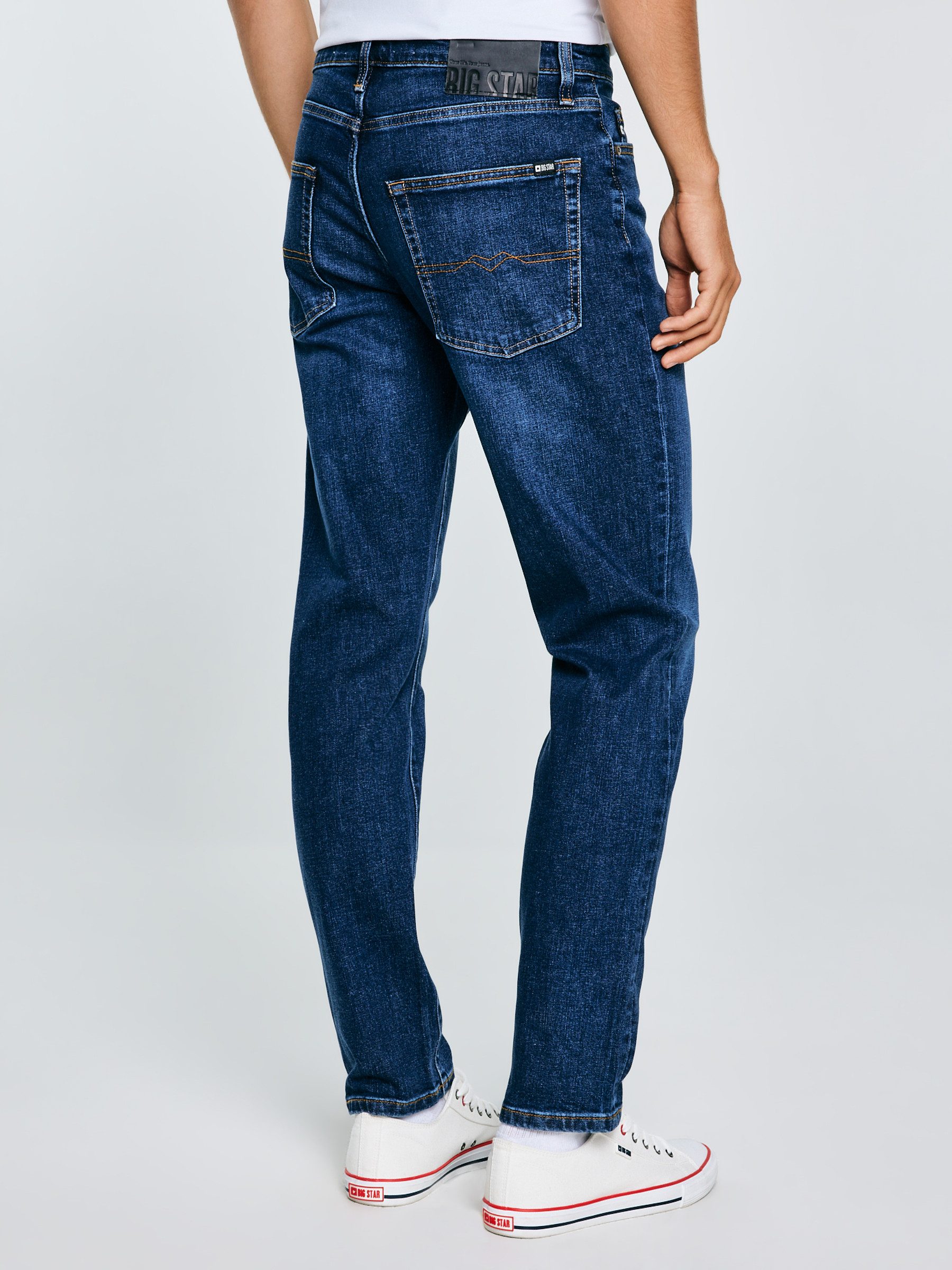 BIG STAR Tapered-fit-Jeans HARPER hohe Leibhöhe