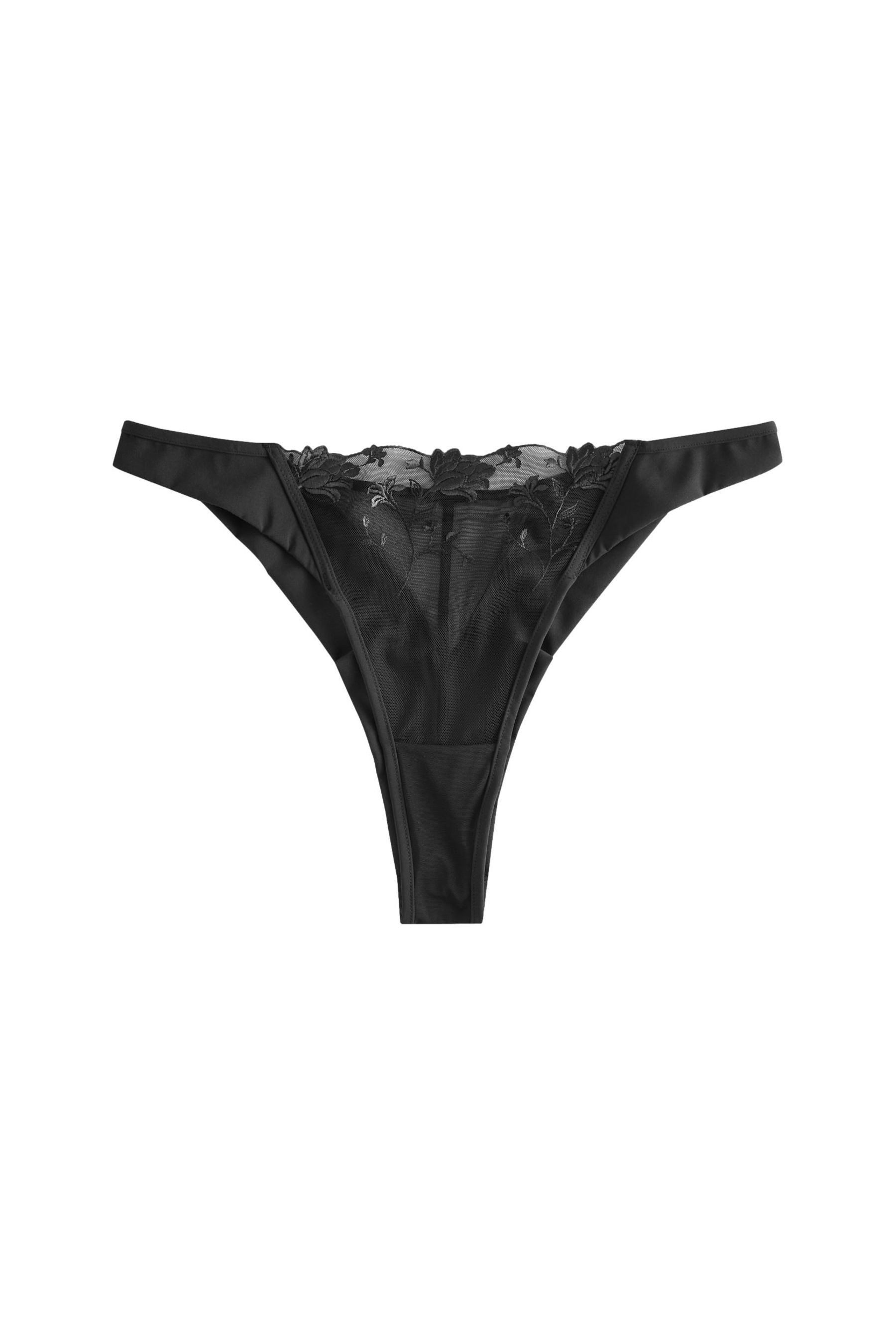 Slip Premium-Slips mit Schweizer Blumenstickereien