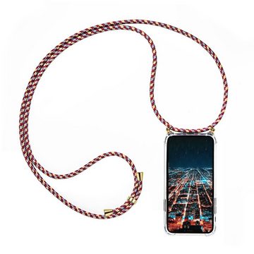 CoolGadget Handykette Handyhülle mit Handyband für Apple iPhone 14 Plus 6,7 Zoll, Case zum Umhängen Kette Halsband Kordel mit Hülle für iPhone 14 Plus