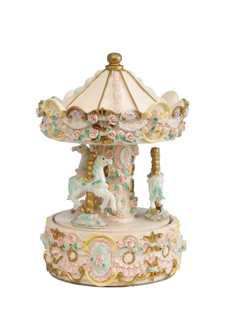 Musicboxworld Spieluhr Karussell beige