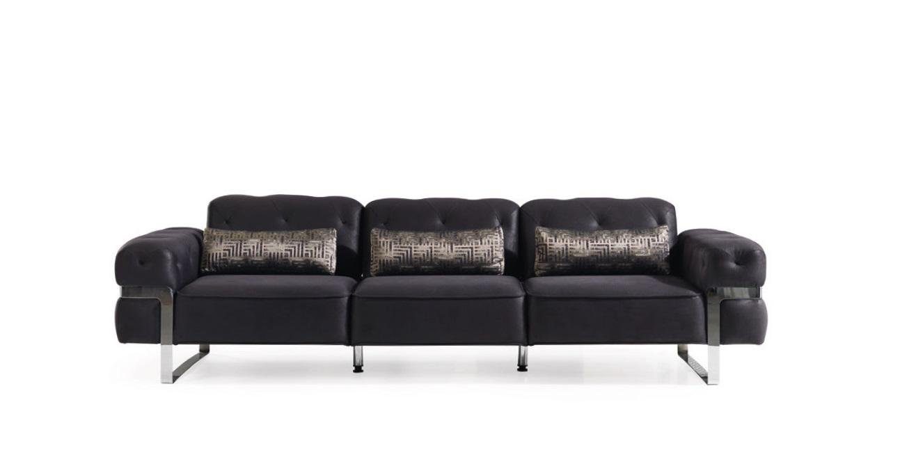 JVmoebel Sofa, Sofa 3 Sitzer Dreisitzer Textil Luxus Möbel Design Couch Neu neu