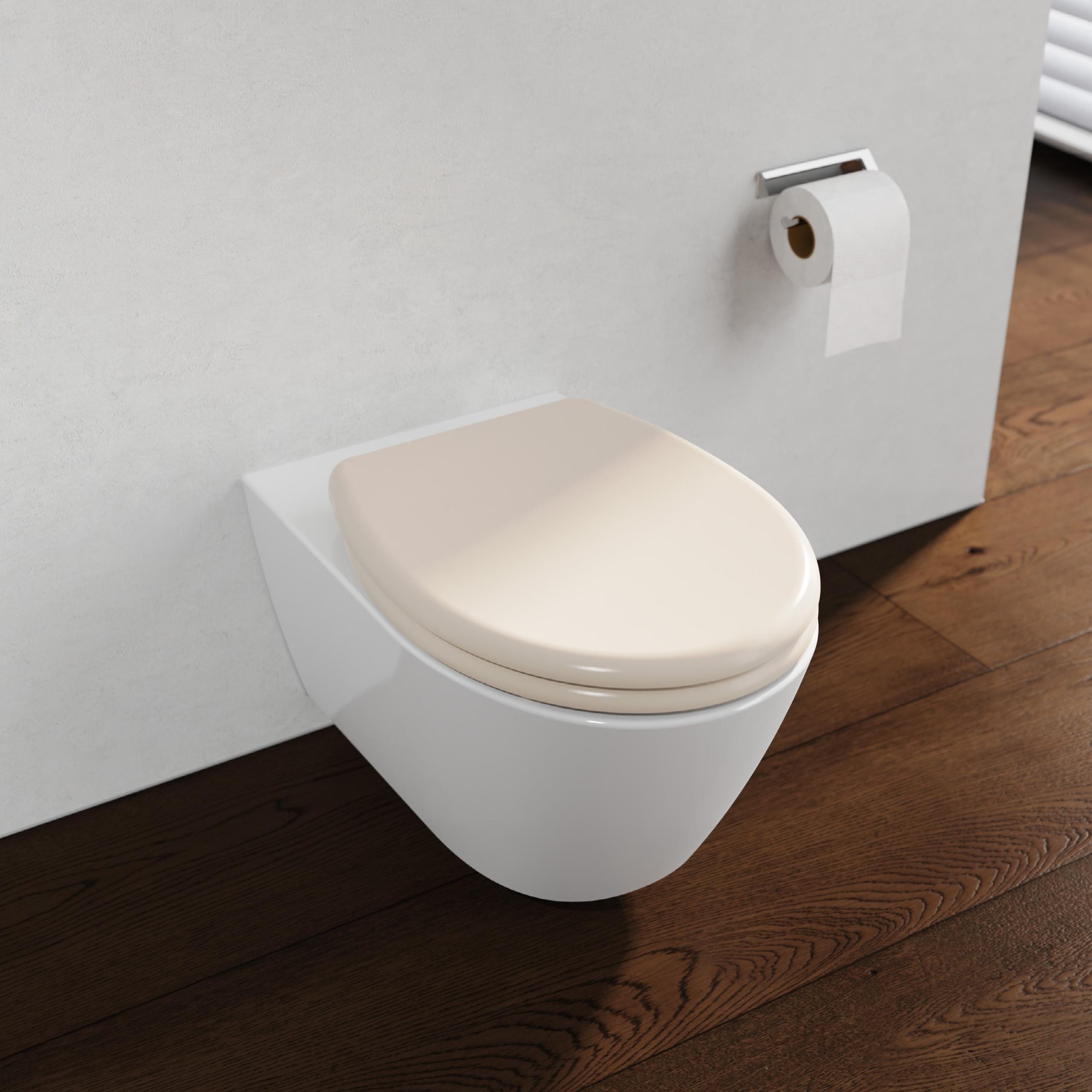 Schütte WC-Sitz, mit Absenkautomatik und Schnellverschlusstechnik günstig online kaufen