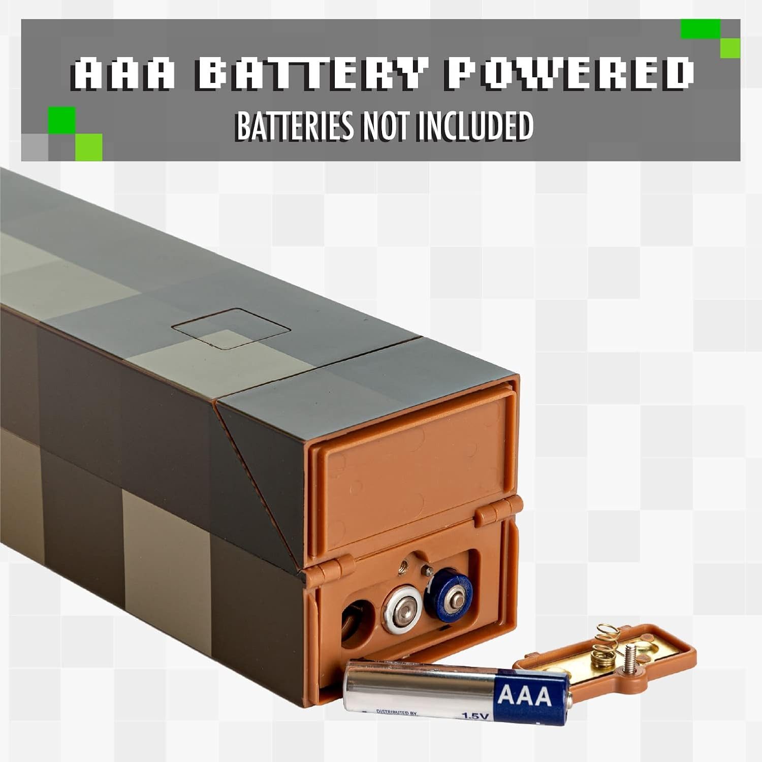 Paladone Dekolicht Minecraft Fackel-Licht, LED fest integriert, 2 Lichtmodi