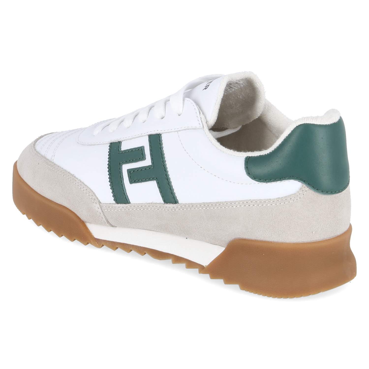 HECHTER PARIS Hechter Paris 11212382/H44 Herren Glattleder weiss Schnürschuh