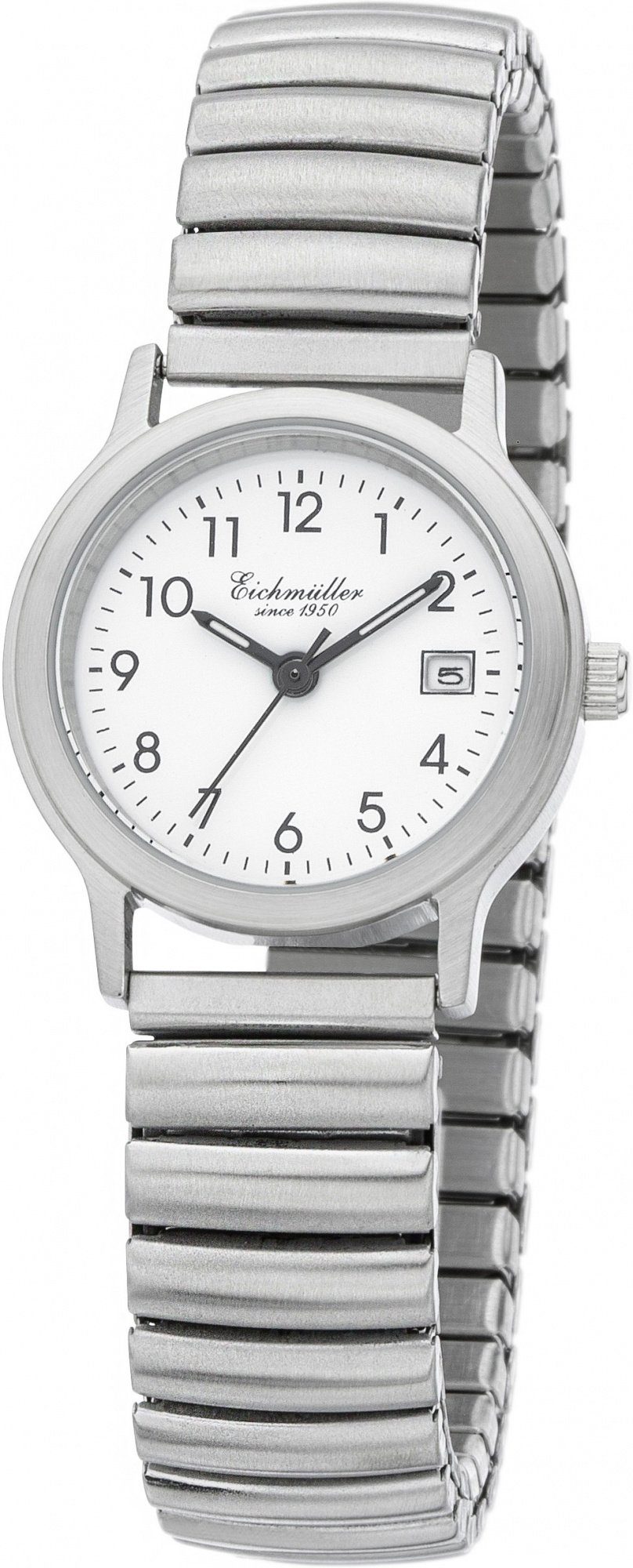 Eichmüller Quarzuhr Damenuhr – Silberne Armbanduhr günstig online kaufen