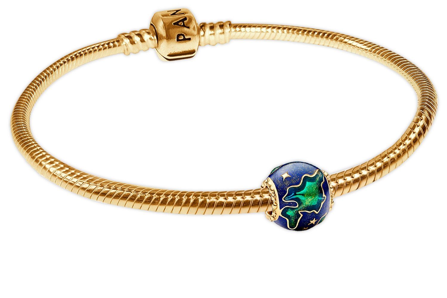 Pandora Schmuckset DamenPlanet Erde Goldfarben Starter-Set günstig online kaufen