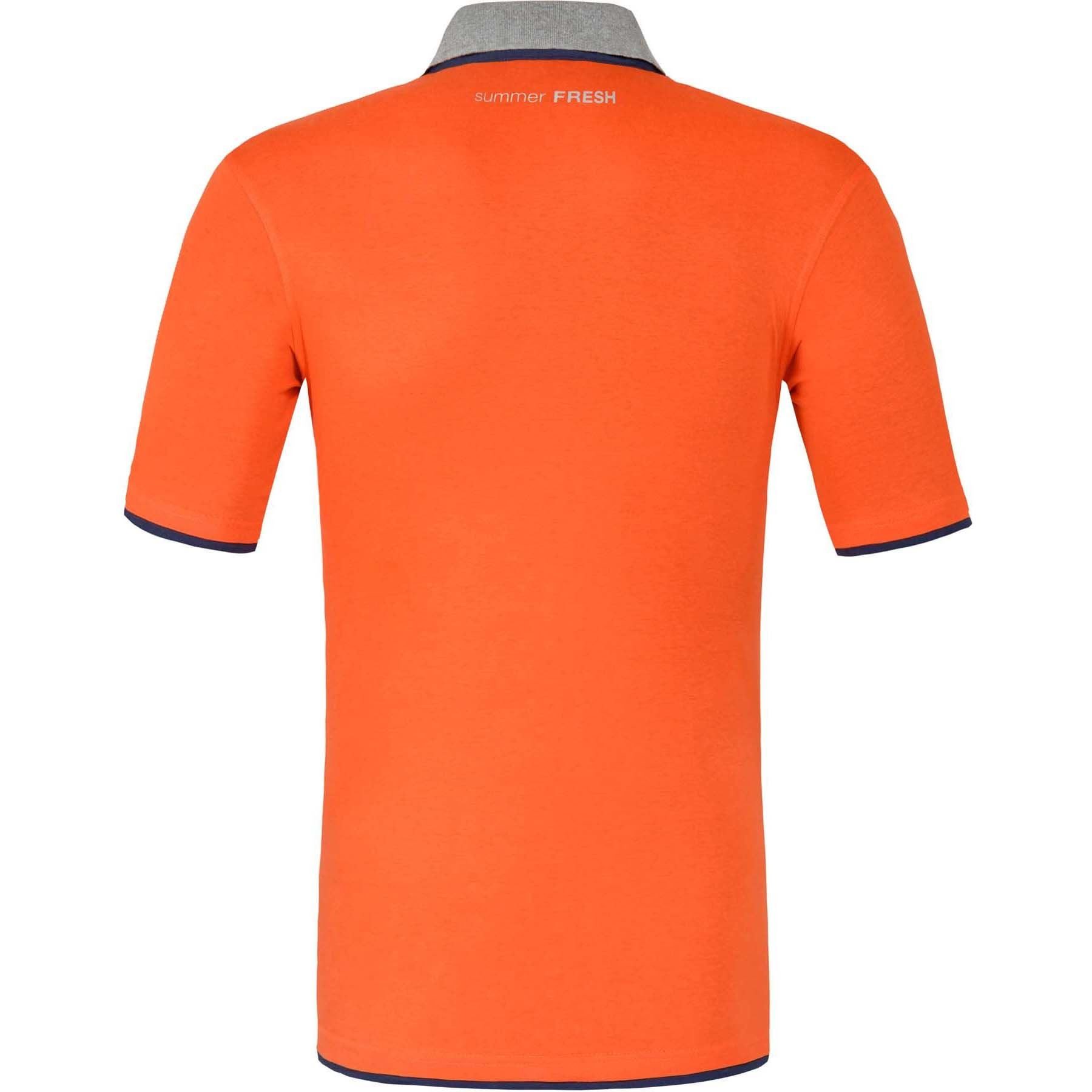 Nebulus Poloshirt KEYS, F361 - Herren, orange, L
