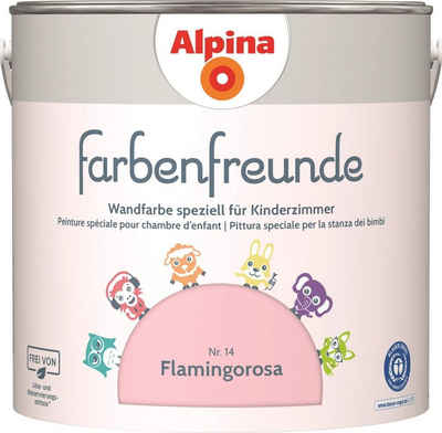 Alpina Wandfarbe Alpina Farbenfreunde Nr. 14 flamingorosa 2,5 L