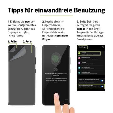 Artwizz Schutzfolie CurvedDisplay Displayschutz mit vollflächiger Abdeckung, Samsung Galaxy S21