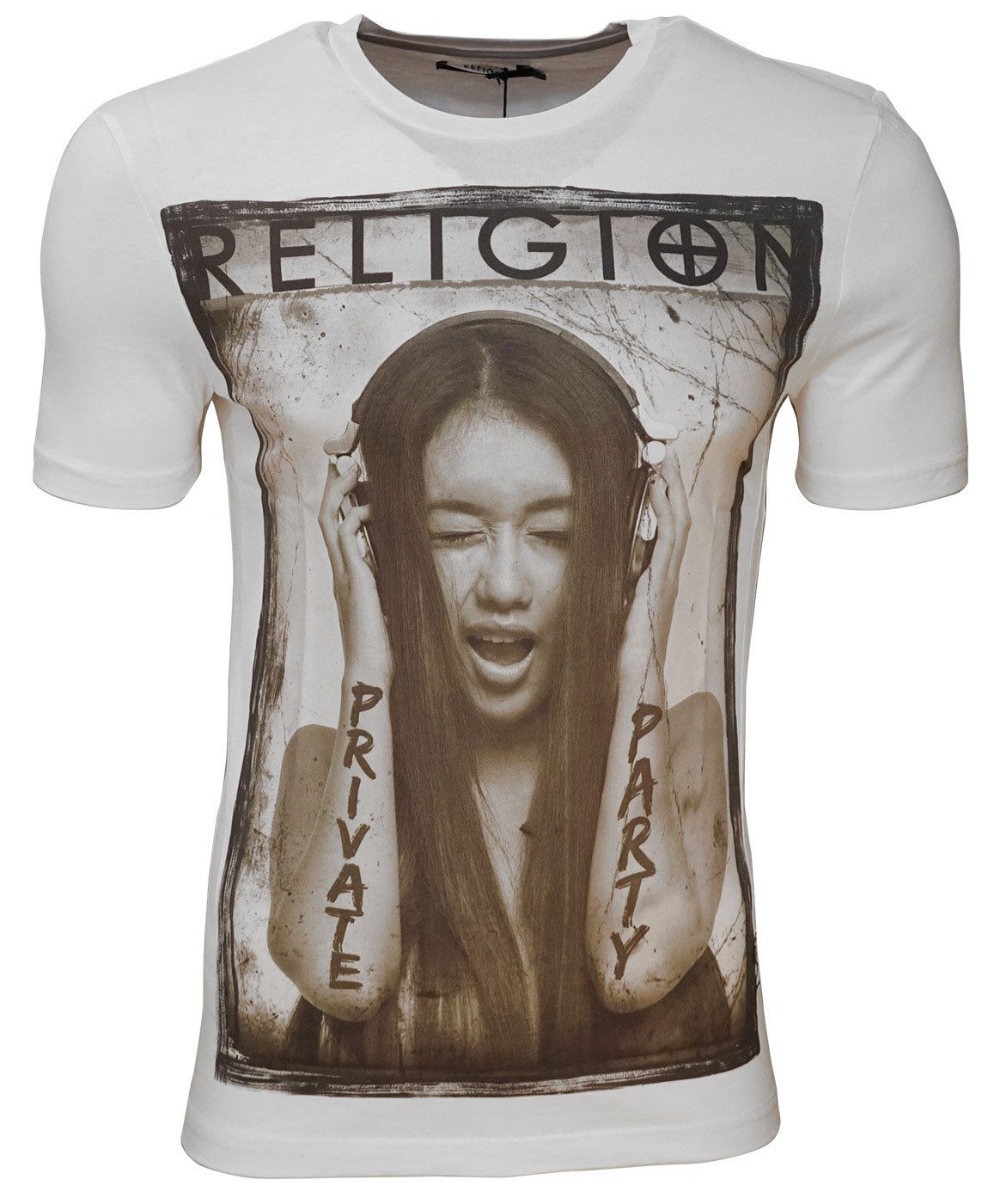 Religion Print-Shirt RELIGION Clothing Herren T-Shirt PRIVATE PARTY