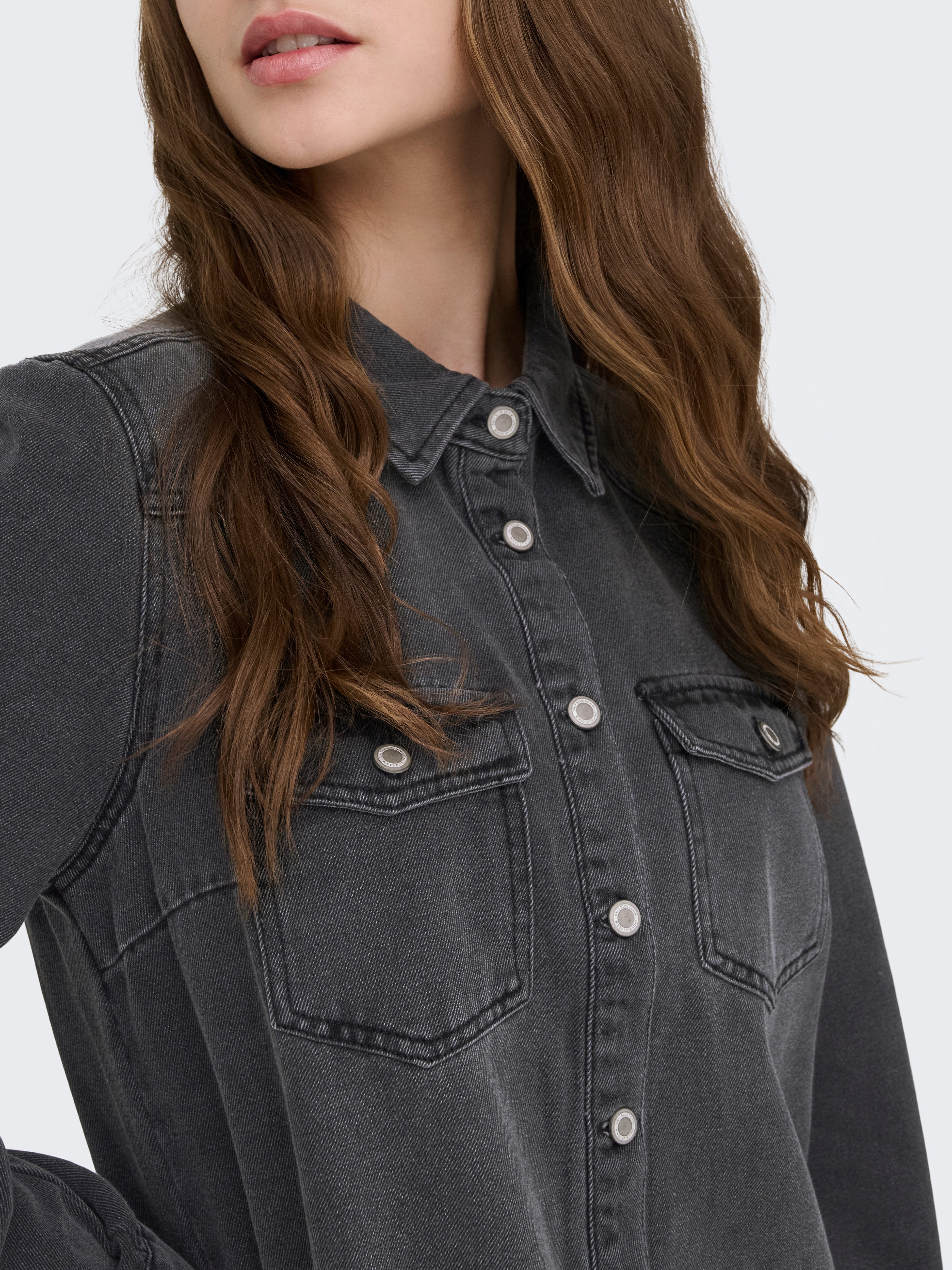 ONLY Jeanskleid ONLLISA L/S DNM DRESS GUA NOOS