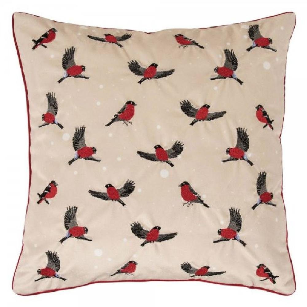 PAD Kissenhülle Kissenhülle Maise Sand Vögel (45x45cm)